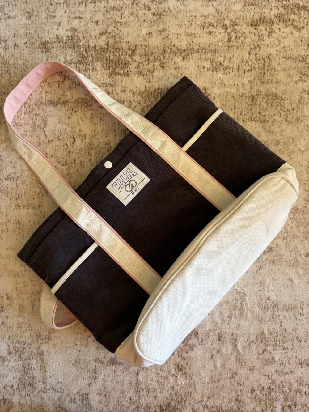 Calia corduroy tote bag